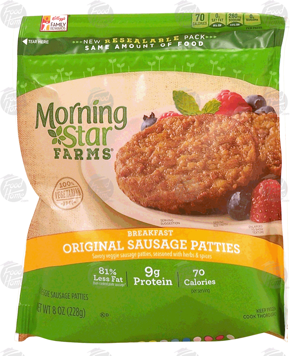 Morningstar Farms  original breakfast sausage patties Full-Size Picture